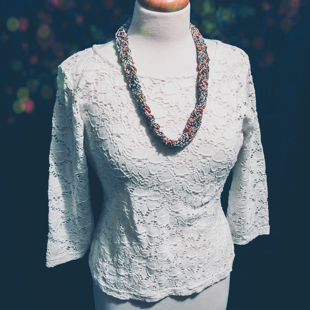 ❄️ Pure White Dressy Top ❄️